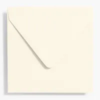 5.75" Square Luxe White Envelopes