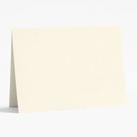 A7 Luxe White Folded Cards