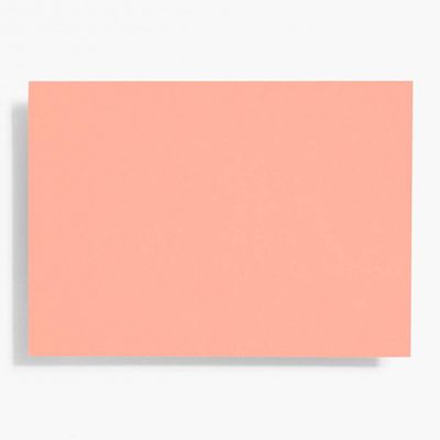 A6 Coral Note Cards