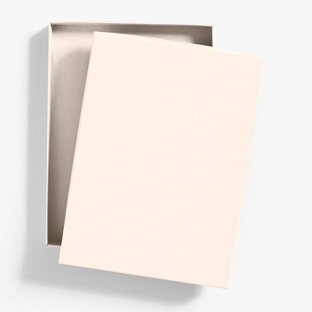 A7 Luxe Cream Box Mailer