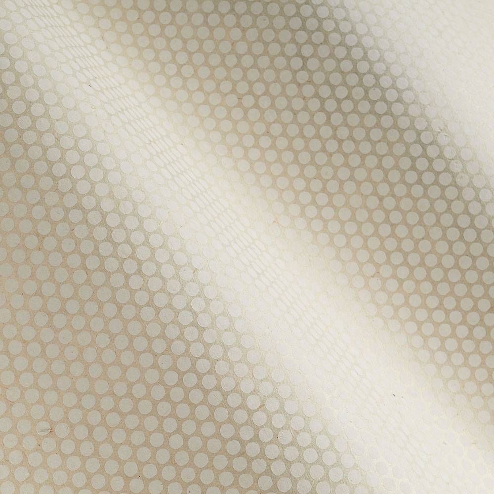 White Dot Repeat on Cream Handmade Paper