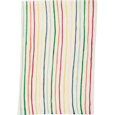 Lokta Multicolored Brush Stripes Handmade Paper