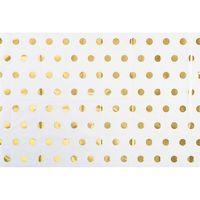 Gold Foil Polka Dot Tissue Paper