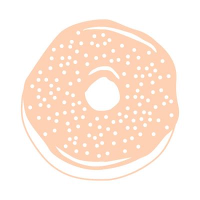 Donut Rubber Stamp