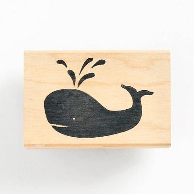 Whale Rubber Stamp