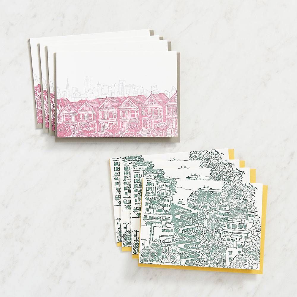 San Francisco City Scapes Stationery Set