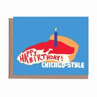 Chicago Deep Dish Birthday Card