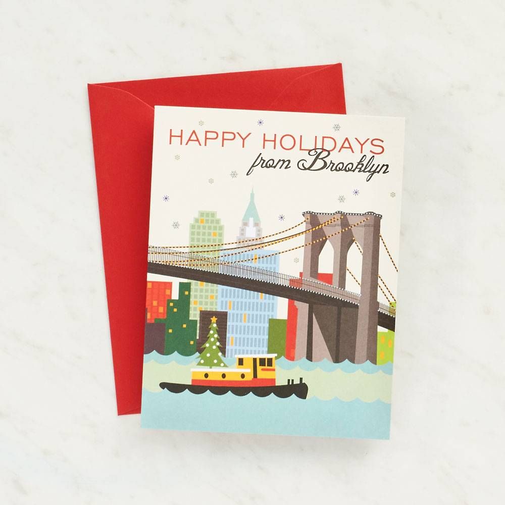 Happy Holidays from Brooklyn Card