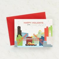 Happy Holidays from Chicago Card