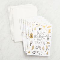 Texas Holiday Card Set