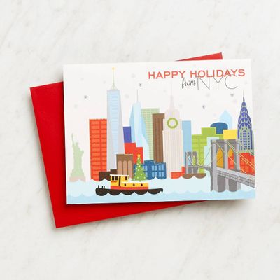 Happy Holidays From NYC Stationery Set