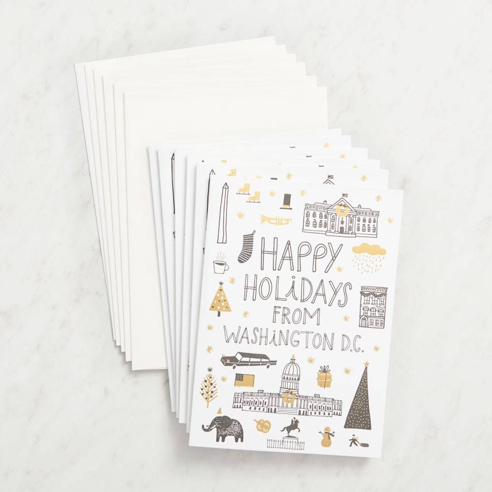 Washington D.C. Holiday Card Set