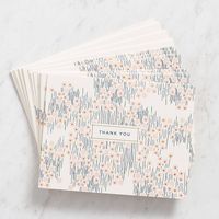 Bitsy Floral Thank You Card Set