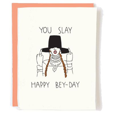 Slaying Definition | Greeting Card