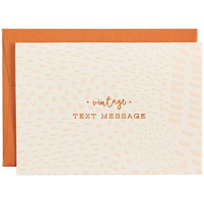 Vintage Text Message Stationery Set