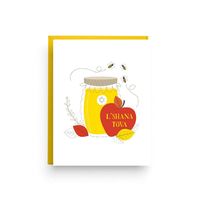 Honey L'Shana Tova Rosh Hashanah Card