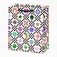 Checkered Icon Gift Bags