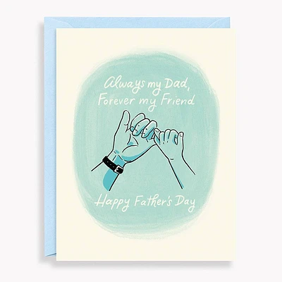 Pinky Promise Father's Day Card