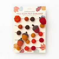 Fall Icon Felt Garland