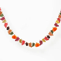 Fall Honeycomb and Leaf Garland