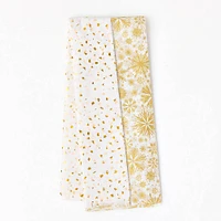 Assorted Gold Holiday Tissue Paper