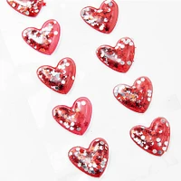 Confetti Heart Shaker Stickers