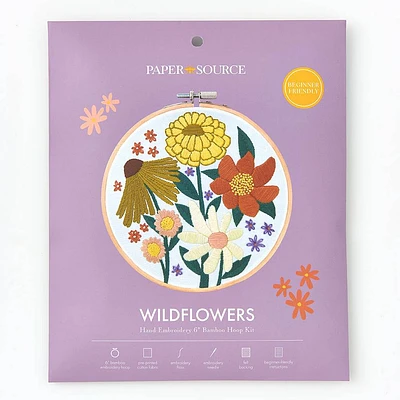 Wildflowers Embroidery Kit