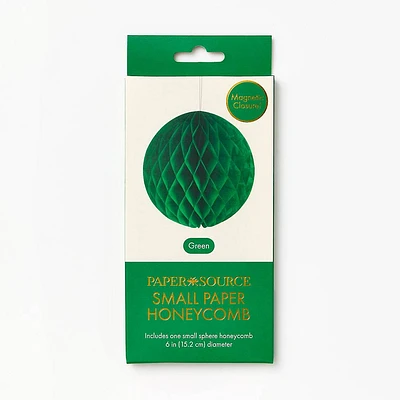 Green Sphere Paper Honeycomb