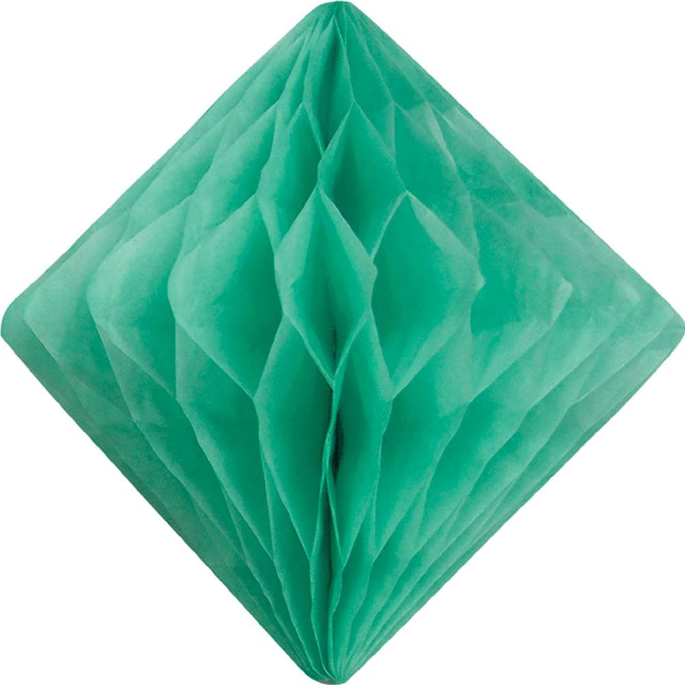 Mint Diamond Paper Honeycomb