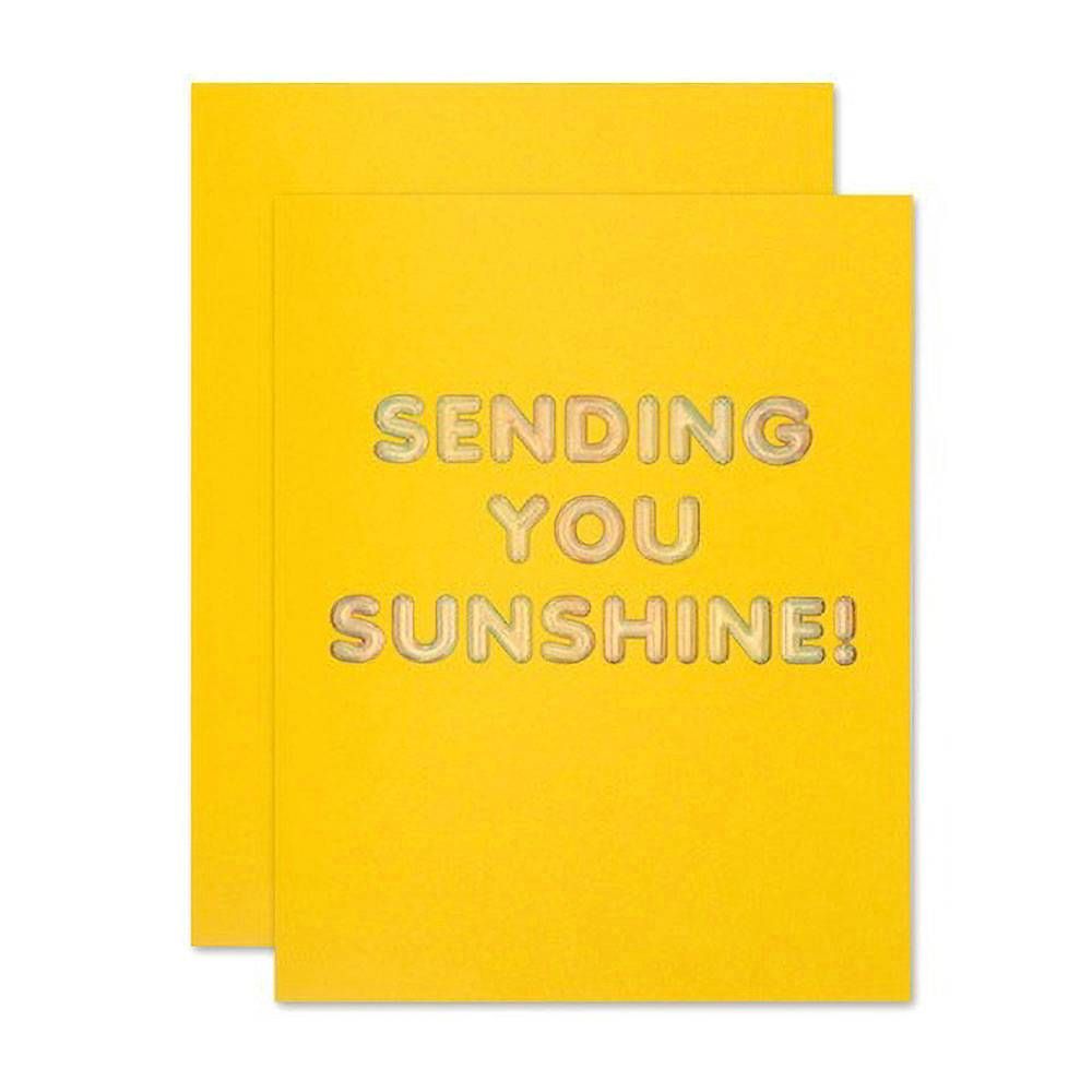 Sending You Sunshine Greeting Card