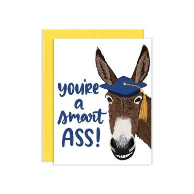 Smart Ass Graduation Card