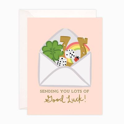 Sending You Lots Of Good Luck Card