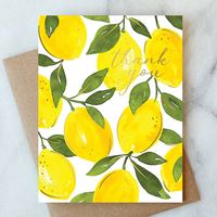 Lemons Thank You Card