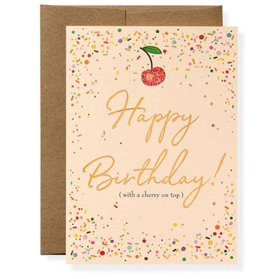 Cherry On Top Birthday Birthday Card