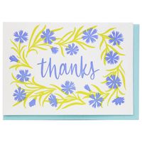 Cornflower Thank You Card Set