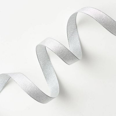 Silver Metallic Ribbon