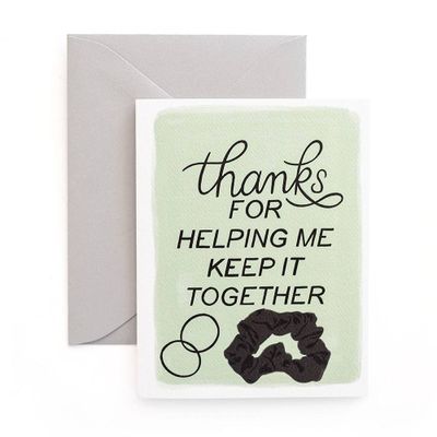 Helping Keep It Together Thank You Card