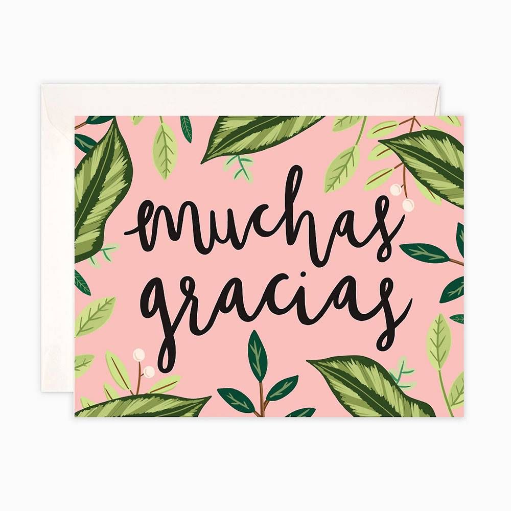 Muchas Gracias Thank You Card