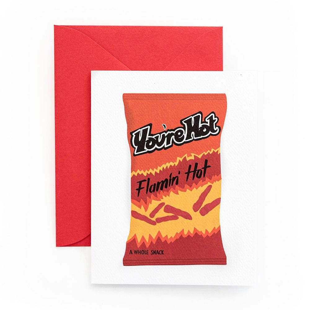 Flamin' Hot Love Card