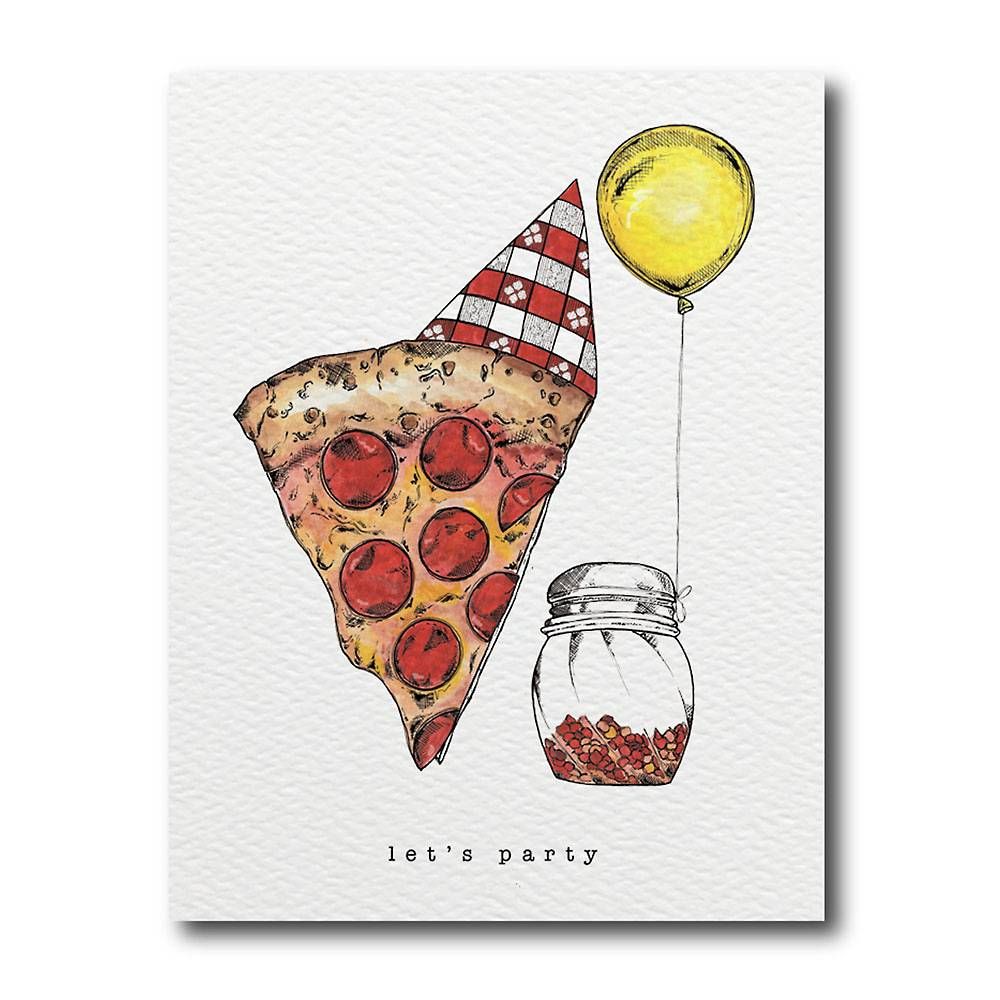 Let's Party Birthday Card