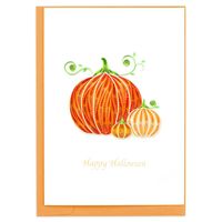 Quilling Pumpkins Halloween Card