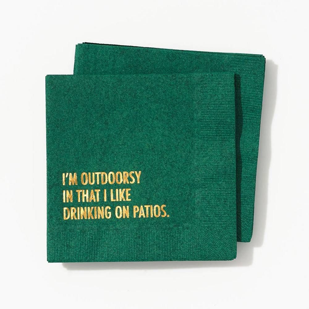 Drinking On Patios Napkins