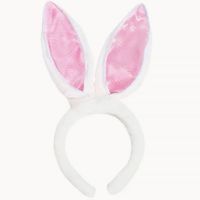 Pink Bunny Ears Headband