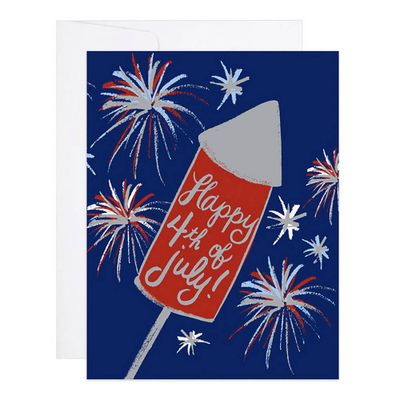 Firecracker Fourth Of July Card