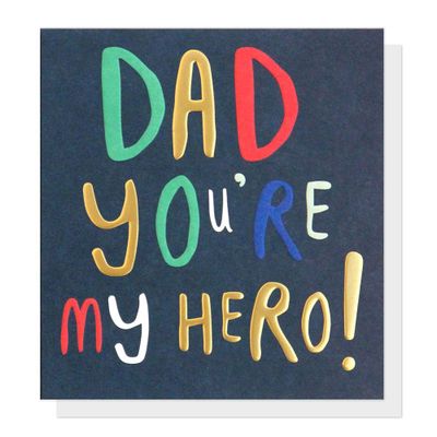 My Hero Father's Day Card