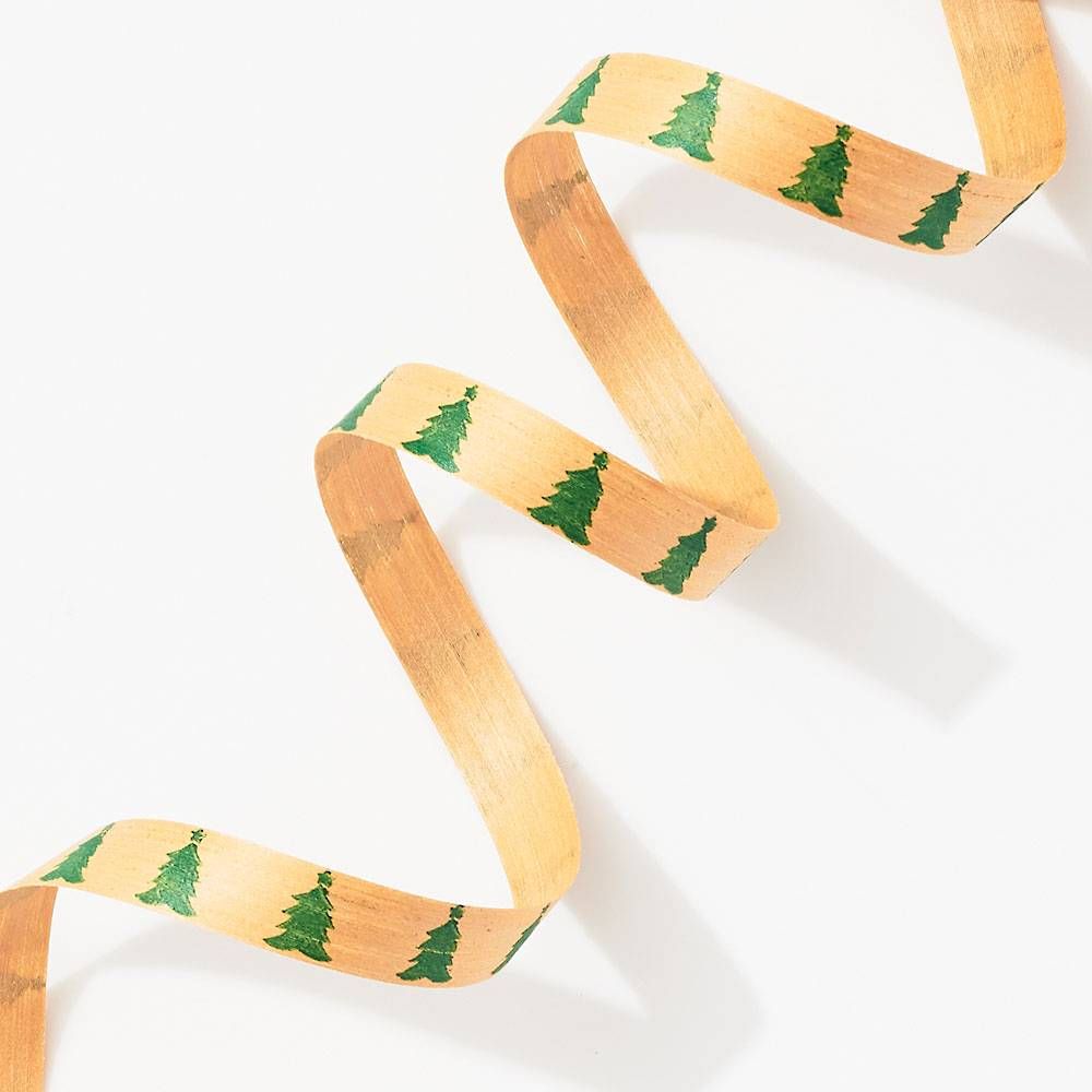 Kraft Tree Cotton Ribbon