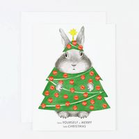 Deck Yourself Christmas Card