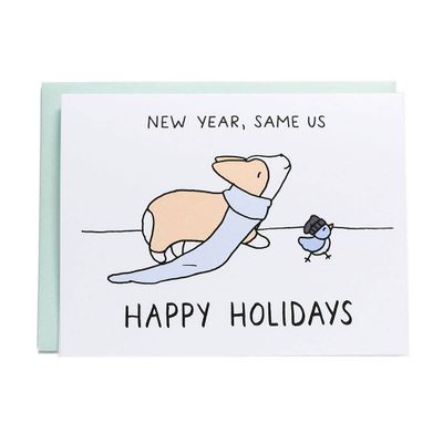 New Year Same Us Card