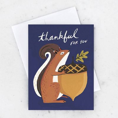 Thankful For You Greeting Card