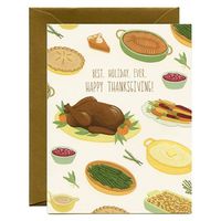 Thanksgiving Dinner Greeting Card